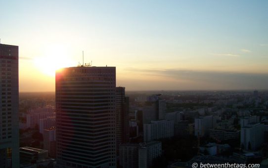Endless city sky