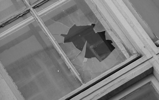 Broken window